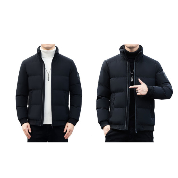 모이플 항공점퍼 남자패딩 점퍼 남성 HJ 블랙 5XL