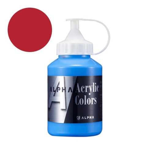 알파 미디엄바디 실버 아크릴물감Ⅰ 500mL 920 카민