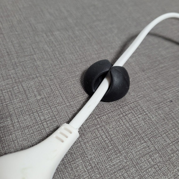 케이블홀더 전선고정클립 1구 블랙