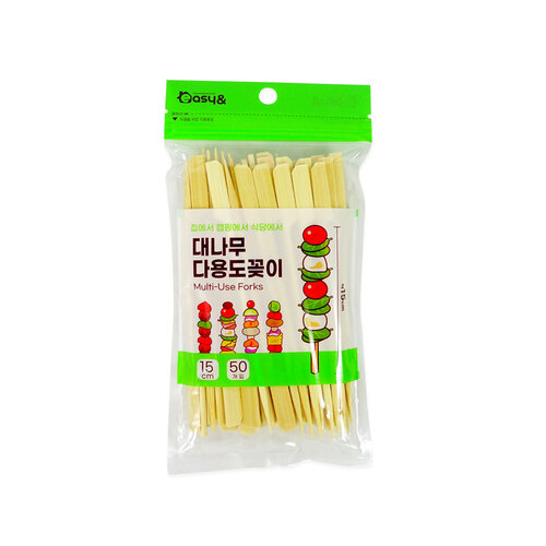 다용도꽂이15cm 50개입 벌크 꼬지 꽂이 꼬치 긴이쑤시개 튀김 산적꽂이