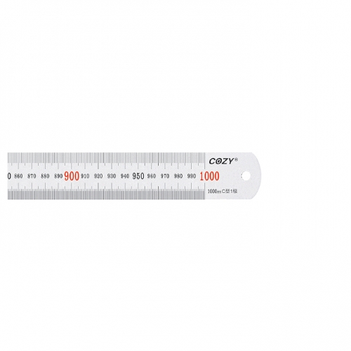 코지 10000 최고급 쇠자 1M 유광 CSRP 1000
