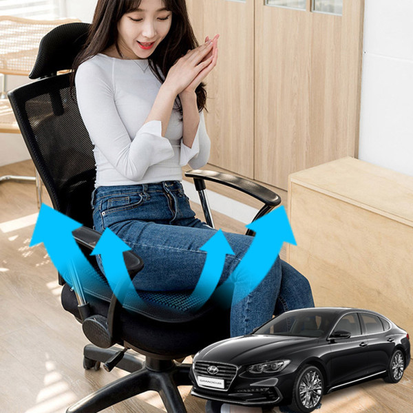 그랜저IG 시원한쿨링팬 메쉬 쿨링방석 호환