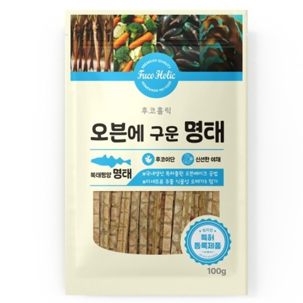 후코홀릭 오븐에 구운 명태100g