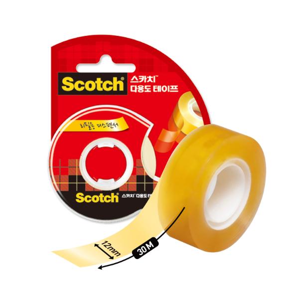 3M 스카치다용도테이프 523D(12mmx30M)