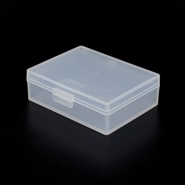 단단한 반투명 사각 미니 케이스 52 x 64mm