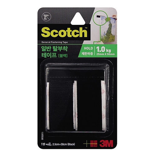3M)찍찍이테이프(4951R/25x30)