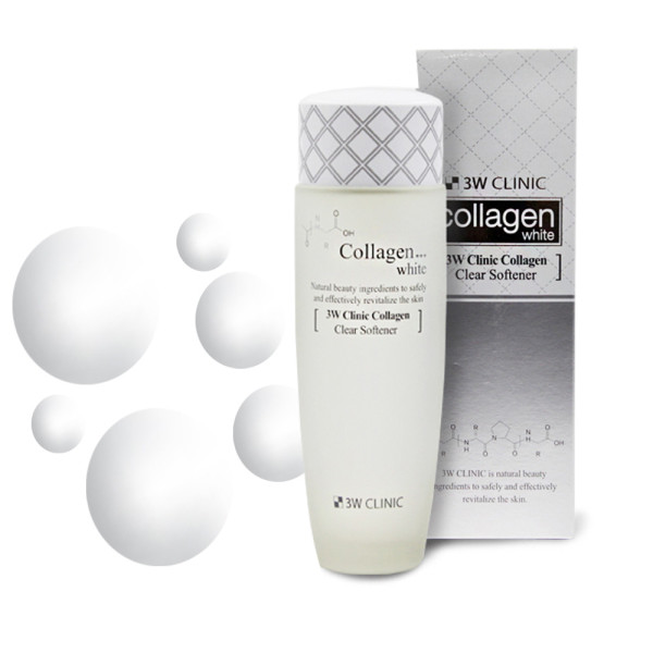 3W 콜라겐 화이트 클리어 소프너 스킨소프트너 150ml