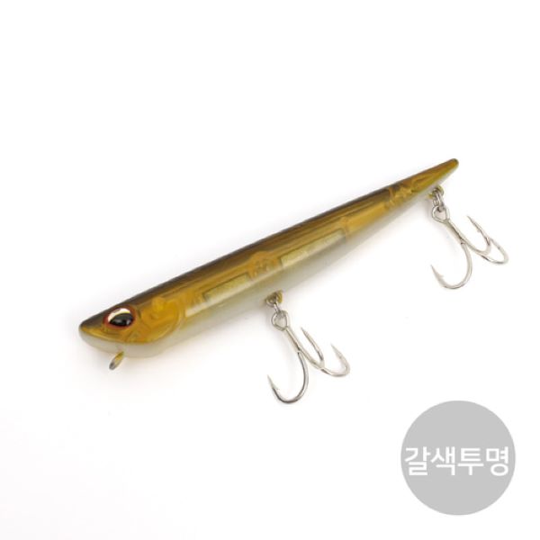 농어낚시 삼치낚시 루어 헤비싱킹 20g 99mm 갈색투명