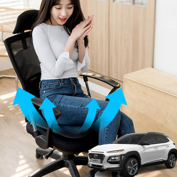 코나 시원한쿨링팬 메쉬 쿨링방석 호환