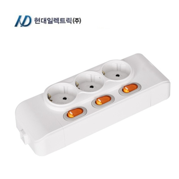 개별형 노출3구콘센트 1Ga4 26071 1F712 5개묶음