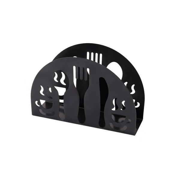식당 카페 냅킨 꽂이 홀더 블랙