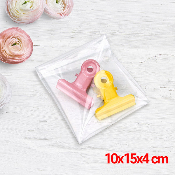 opp필름 빵봉지 쿠키 비닐 포장지 10x15x4 cm 200매