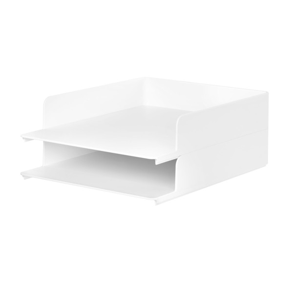 SYSMAX UP시스템 트레이2Pack 화이트 265x340x125mm