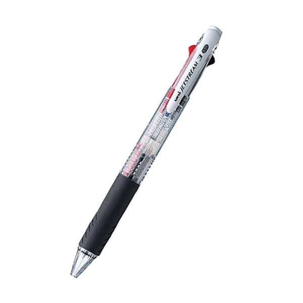 유니 제트스트림 3색 0.38mm 투명 SXE3-400-38-T