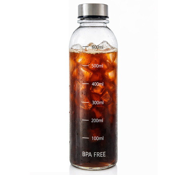 로지 클리어 스텐 눈금 보틀 700ml