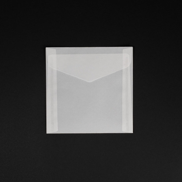 반투명 트레이싱 엽서 봉투 정사각 12x12cm 1매
