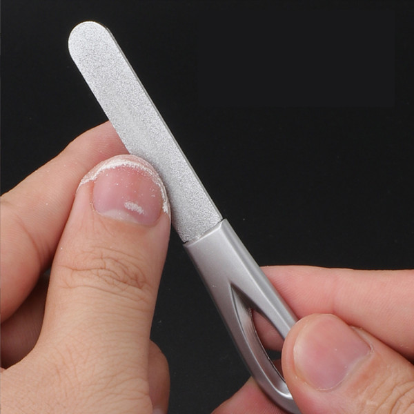 거친 손톱을 부드럽게 양면 스텐 네일파일