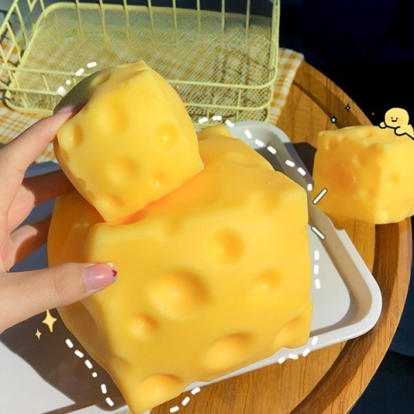 대왕 말랑이 치즈 두뇌 뇌 점보 말랑이 타바 스퀴시 스트레스볼 마시멜로우 슬라임 우정