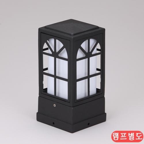 비츠온 문주등 사각 윈도우 100x100xH210블랙