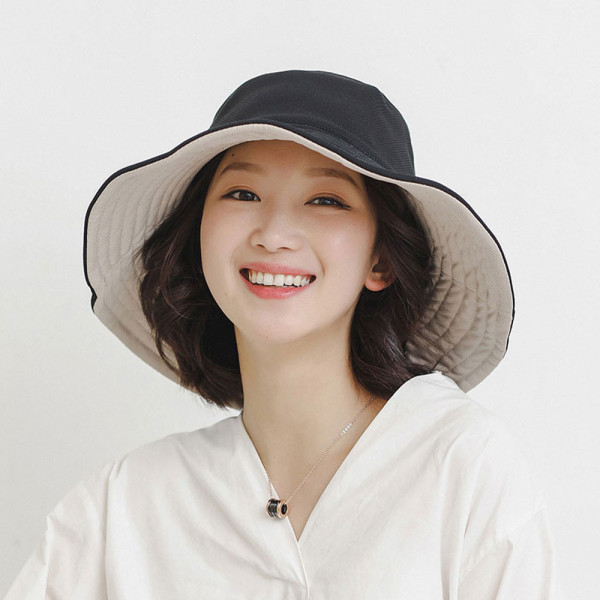 자외선차단모자 햇빛가리개 챙 여성썬캡 여름 여자 양면 UV차단모자