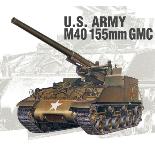 35sc 미육군 M40 155mm 자주포 GMC