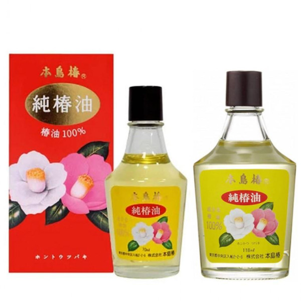 혼토 츠바키 동백 오일 100 프로 페이스 헤어 에센스 트리트먼트 마사지 아로마