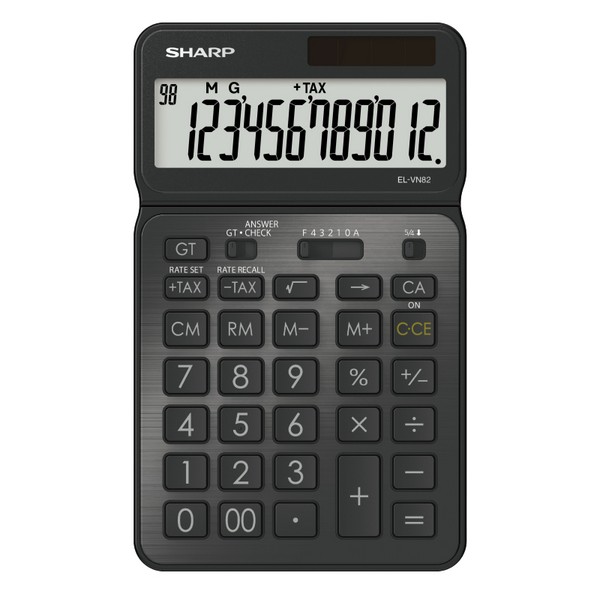 샤프 계산기 EL-VN82 블랙