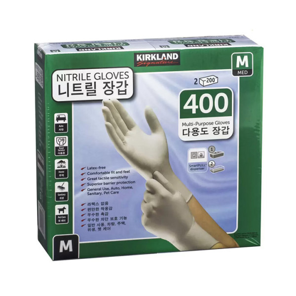 커클랜드 시그니춰 다용도 장갑 중형 200장 x 2
