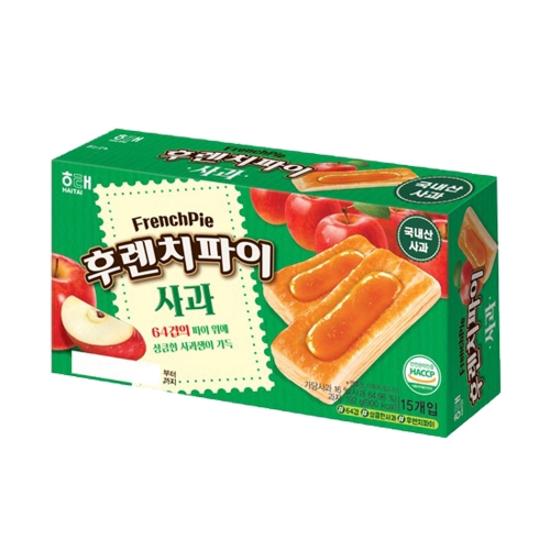 해태 후렌치파이 사과 15개입 192g 192g