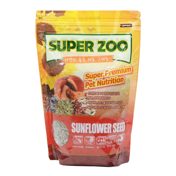 슈퍼주 해바라기씨 햄스터 간식 400g