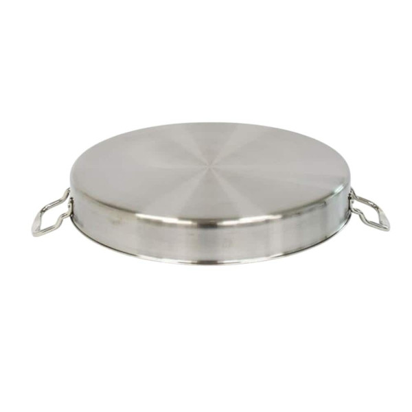 인덕션겸용 원형 스텐 통삼중 닭갈비팬 볶음팬 40cm