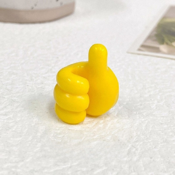 다용도 엄지 후크 노랑