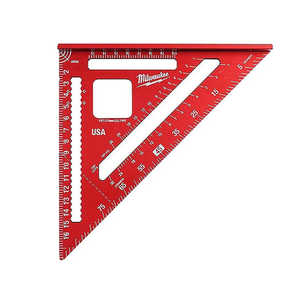 밀워키 MLSQ170 삼각 각도자 삼각자 180mm 워킹자 줄자