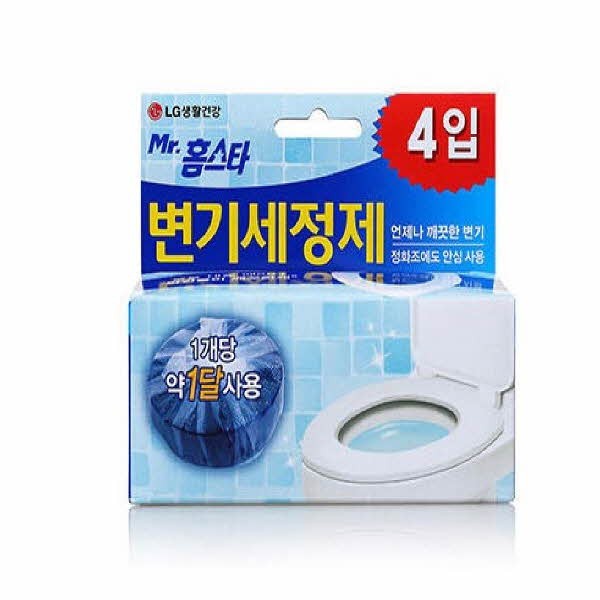 홈스타 변기세정제 40gX4