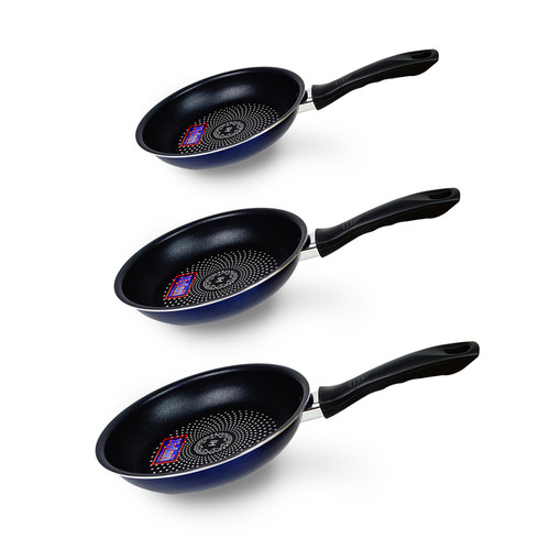 인덕션겸용 IH자일란코팅 후라이팬 3종세트20cm 28cm 궁중팬28cm