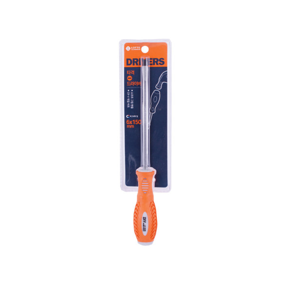 롯데알미늄 타격 일자드라이버 6x150mm