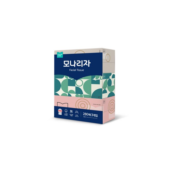 모나리자 미용티슈(280매x3입)