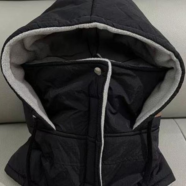 올인원 모자 마스크 외투 위에 쓰기만 해도 보온력이 확 올라가는 패딩 후드 바라클라바