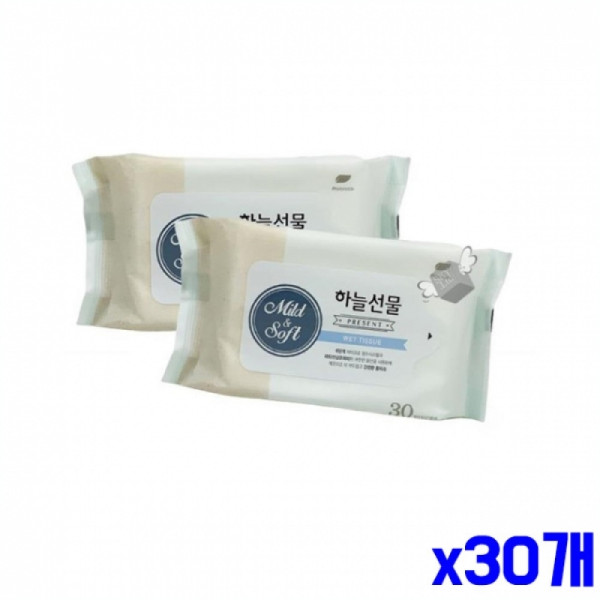 피톤치드 성분 안심 물티슈 30매 x30개 아기물티슈