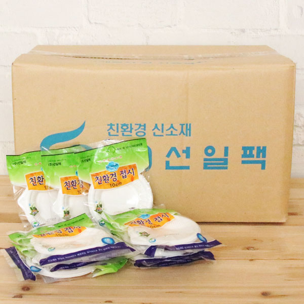 (BOX)크리니쉬 친환경접시100_2000개입