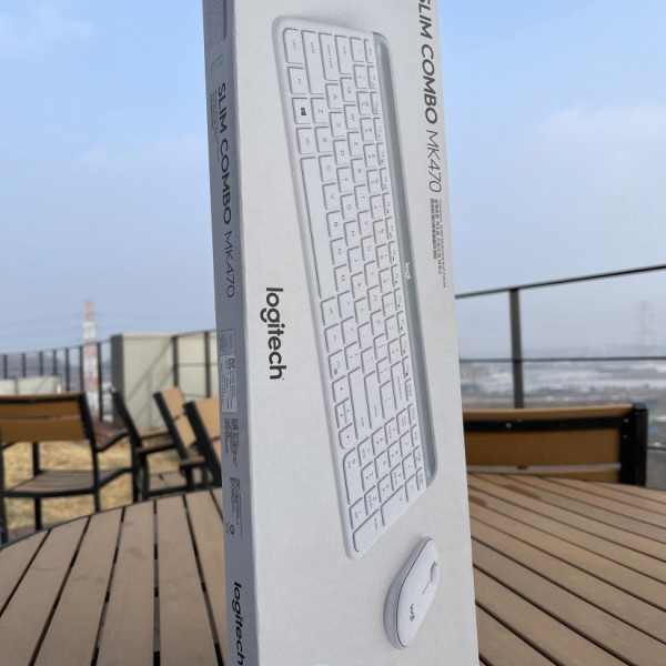 로지텍 MK470 슬림 무선 콤보 컴팩트 저소음 화이트