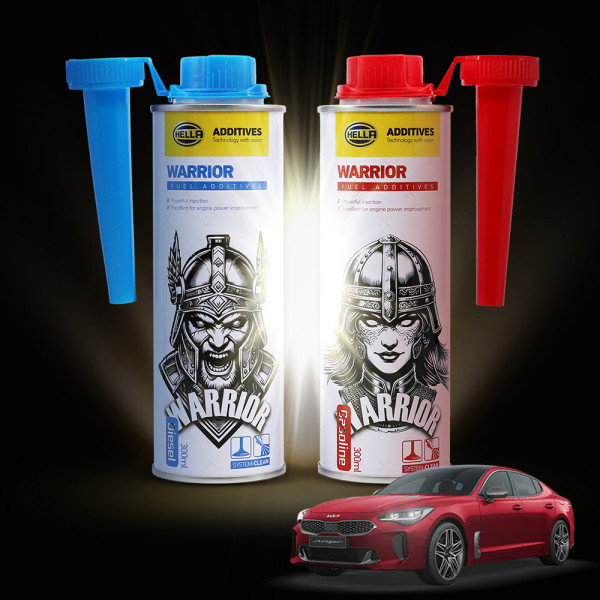 스팅어 가솔린,디젤 프리미엄 연비향상 헬라 워리어 연료첨가제 300ML