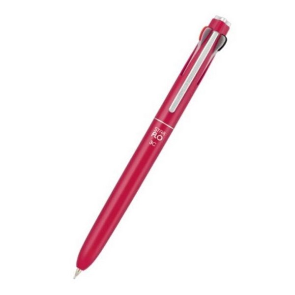 모리스 스타플로3c 볼펜 라즈베리레드(0.7mm)