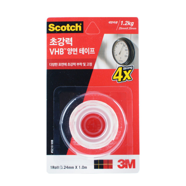 3M 초강력 VHB 양면테이프 5210 24mm x 1M