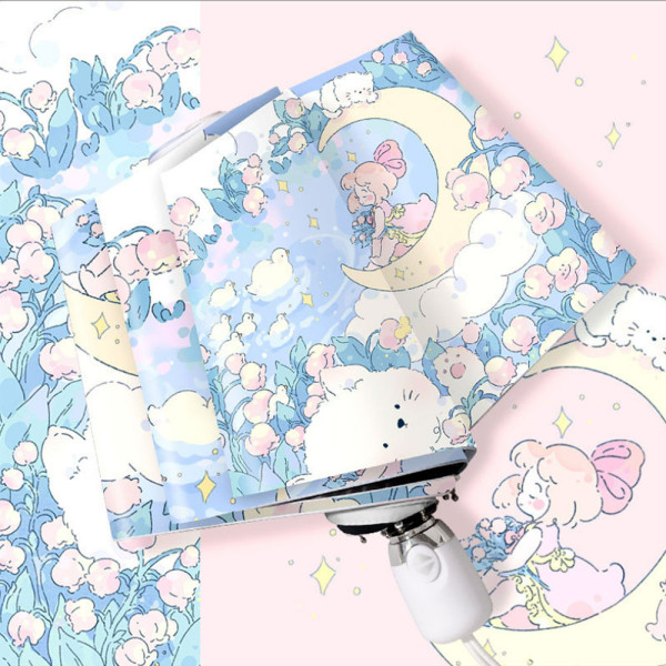 달그림 3단 자동우산 휴대용 우산 양산