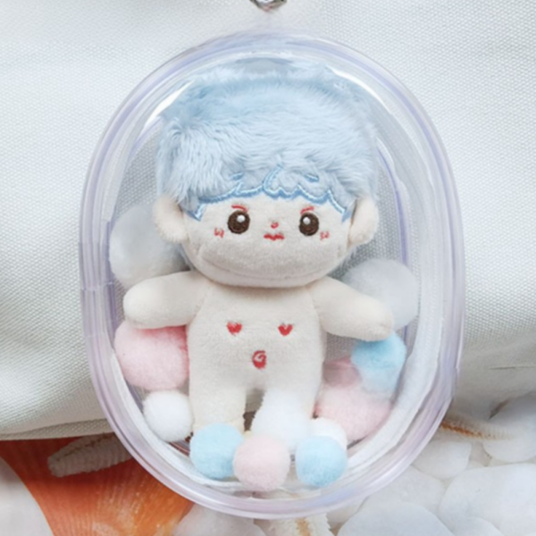 때 안타는 인형 보관 파우치 PVC 키링 솜인형 보관 아이돌 굿즈