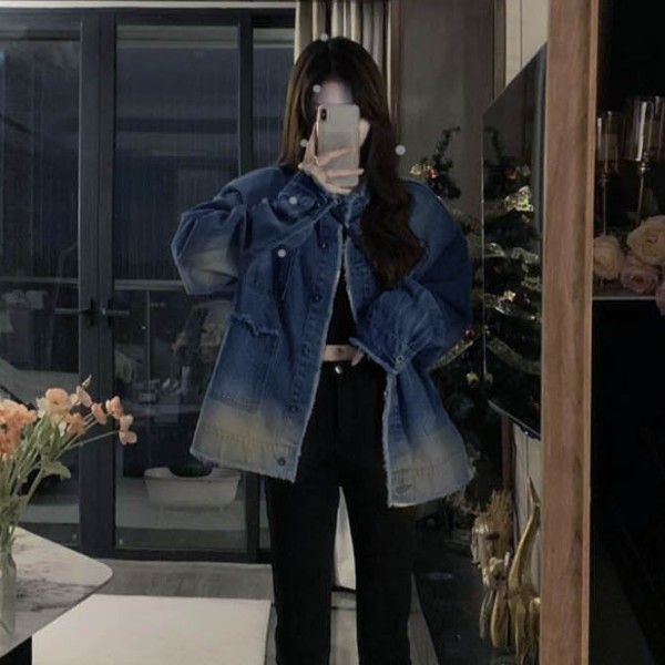 간절기 코디 꾸안꾸룩 빈티지 패션 청자켓 아우터 자유로운 느낌 다양한 상의와 스타일링