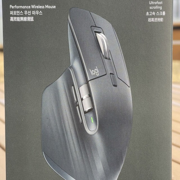 로지텍 MX Master 3S 퍼포먼스 무선 마우스 블랙