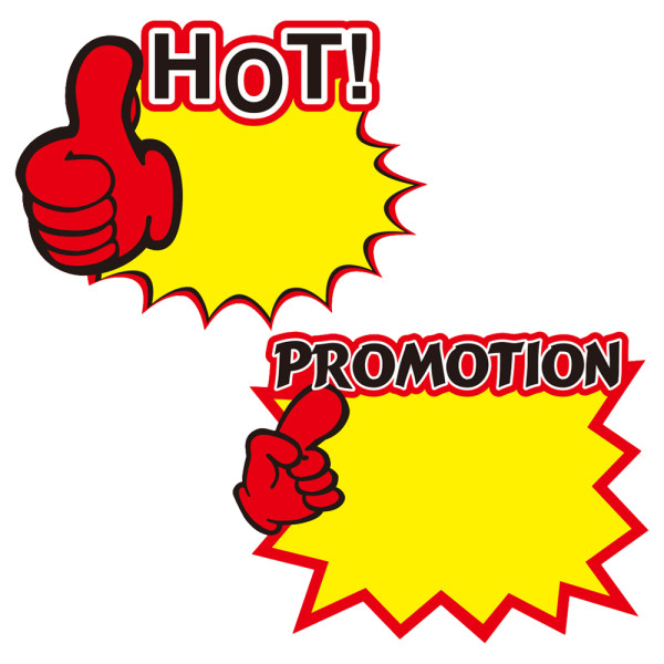 HOT PROMOTION POP카드 쇼카드 매장 가격표 10P PROMOTION