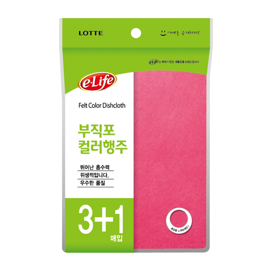 이라이프부직포칼라행주3+1입
